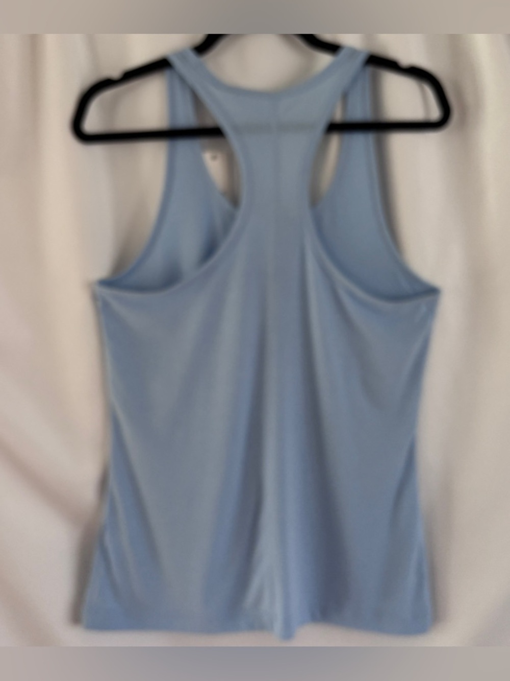 NWT American Tall Light Blue Women's Racerback Tank Top ~ Size Large Tall - Picture 2 of 7